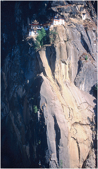 Bilder fra Bhutan: Bilde av Taktshang monastry / Tigers Nest, Pharo, Bhutan.