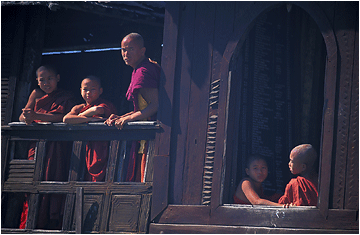 munkekloster, burma, myanmar