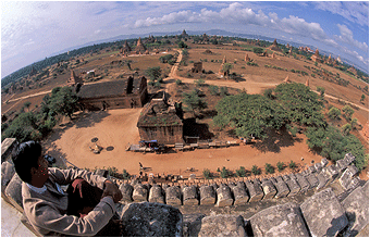 bilder fra bagan, Burma, myanmar