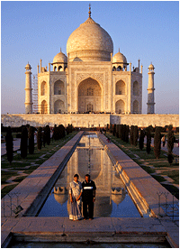 taj mahal, agra, india