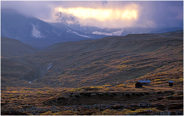 Naturbilder fra Dovrefjell. Svånålægret.