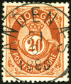 gamle norske frimerker