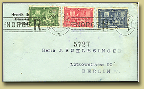 Eidsvolljubileet 1914 fdc