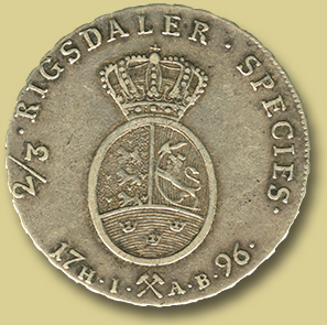 2/3 speciedaler 1763