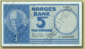 5 kr seddel