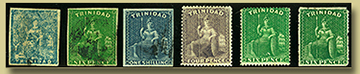 frimerkesamling fra Trinidad