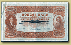 norsk seddel