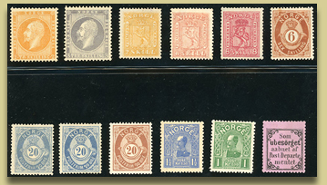 frimerkesamling Norge