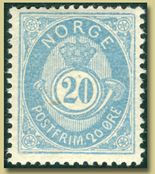 posthornmerke NK 40