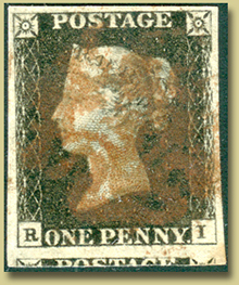 one penny black