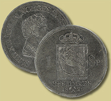 1 speciedaler 1826