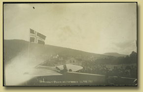 dahlbergs flyvning drammen 26 mai 1910
